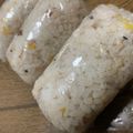 MULA's cooksnap of when they made 簡単ウインナーおにぎり.