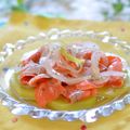 さとみわ's cooksnap of when they made スモークサーモンの簡単マリネ.