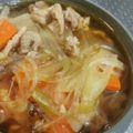 めかにか's cooksnap of when they made スープ春雨！豚肉と具だくさんスープ★.