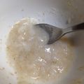 はらぺこウサギのママ's cooksnap of when they made 離乳食☆お粥に黒胡麻きなこふりかけ.