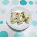 まっちー食堂's cooksnap of when they made 春巻きを餃子風にチーズ乗せで焼く！.