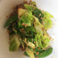 リリーバレー's cooksnap of when they made キャベツと絹さやの胡麻和え。.