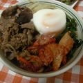 abumix's cooksnap of when they made ビビンバ丼.