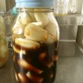 nisiji2's cooksnap of when they made らっきょうの醤油漬け.