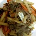 一児のパパwith's cooksnap of when they made 牛肉とじゃがいも炒め.