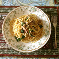 Bettymom's cooksnap of when they made 簡単！濃厚きのこの和風クリームパスタ♡.