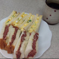 もうらん's cooksnap of when they made きゅうりと卵のしっとりサンド.