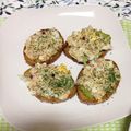marsami1's cooksnap of when they made ツナのカナッペ.