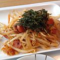 リラシャン's cooksnap of when they made (^^)もやしとキムチの炒め物.