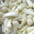 熊高ボート部コーチ's cooksnap of when they made 初夏が旬☆泥らっきょうの塩漬け＆キムチ漬.