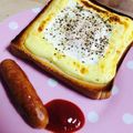 なぁチャん's cooksnap of when they made パズーの焼きたてエッグトースト.