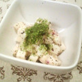 uzu1118's cooksnap of when they made 長芋の赤と青の和え物.