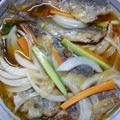 はーとねこ's cooksnap of when they made あじの南蛮漬け.