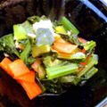 ユーロン's cooksnap of when they made 小松菜の炒め煮.