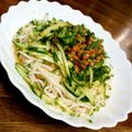 はるるん's cooksnap of when they made 納豆とオクラのねばねばそうめん.