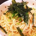 ぴぃー子's cooksnap of when they made 話題入り♡簡単！明太子とネギの冷製パスタ.