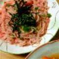 MapleTbear's cooksnap of when they made 超簡単！美味しいしらたきの明太和え.