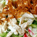 みぃこっこ1020's cooksnap of when they made 激旨！甘辛中華風ゴマソース(棒棒鶏).