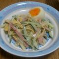 ソラねこ22's cooksnap of when they made 簡単大好き☆母のソースマヨ春雨サラダ.