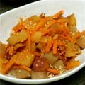 ma―chin's cooksnap of when they made さつま芋と人参、こんにゃくのごまみそあえ.