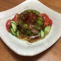 鰊先輩's cooksnap of when they made チェコ風ハムと野菜のゼリー寄せ.
