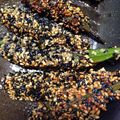 arisa1993's cooksnap of when they made お弁当に！おくらのゴマ衣焼き.