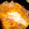 にゃこぴ's cooksnap of when they made 簡単！焼くだけのカツ丼風～.