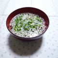 かこ☆かっちゃん's cooksnap of when they made ふわふわしらすの梅☆生姜風味おすまし.