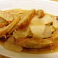 ねこにゃんたろう's cooksnap of when they made 大根とさつま揚げの炒め煮.