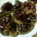 oあやちo's cooksnap of when they made 簡単無駄なし★ピーマンの肉詰め.
