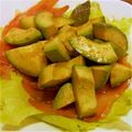 みどすけい's cooksnap of when they made シンプル美味♪アボカドわさび.