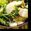 milk＊crown's cooksnap of when they made にんにくの芽と豚バラ肉の炒めのも.