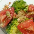 ☆くまのすけ☆'s cooksnap of when they made トマトとブロッコリーのポン酢ツナサラダ.