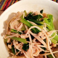 titatan's cooksnap of when they made 【副菜】小松菜とエノキの煮浸し.