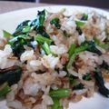 かよひこ's cooksnap of when they made ザーサイ入り♥小松菜じゃこチャーハン　.