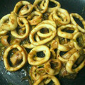 おレん's cooksnap of when they made 簡単ウマつまみ！イカの生姜焼き！.