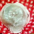 lapulas's cooksnap of when they made レンジでチン！モチモチ簡単いちご大福.