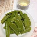 ⌘ゆうちゃんママ⌘'s cooksnap of when they made 絹さや(スナップエンドウ)×ブラペマヨ.