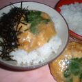 Jock's cooksnap of when they made 親子丼ボール。.
