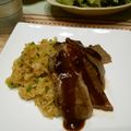leafmama's cooksnap of when they made 簡単♪激うま♡カルビ焼肉ピラフ☆★.