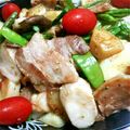 sawax2's cooksnap of when they made 新じゃがとアスパラの豚ばら大蒜醤油炒め♪.