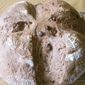 オキミン's cooksnap of when they made バレンタイン♡ダブルショコラカンパーニュ.