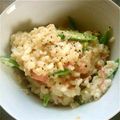 yomoaya's cooksnap of when they made 余ったご飯でクリームリゾット.