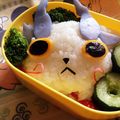 ちびままポチ子's cooksnap of when they made コマさん☆妖怪ウォッチ☆キャラ弁.