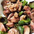 たなぶーこ's cooksnap of when they made ＊５分でおつまみ*＊砂ずりのピーマン炒め.