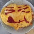 さくらくん3rd's cooksnap of when they made トマトまるごと1個使ったチーズオムライス.