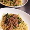 みかん由紀's cooksnap of when they made わさび菜の納豆パスタ.