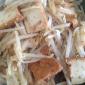 かきねこ's cooksnap of when they made もやしと厚揚げの煮物.