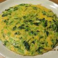 ちゃみ's cooksnap of when they made 小松菜チーズ入りオムレツ.