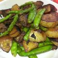 anomalo's cooksnap of when they made きぬさや&じゃが&肉 味付けは一つだけ☆.